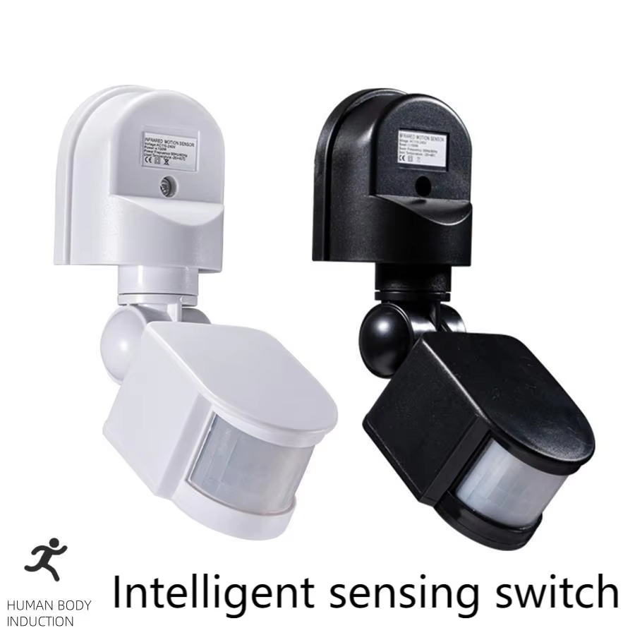 Pir Motion Sensor - 110-240V PIR Hareket Sensörü 12V Otomatik