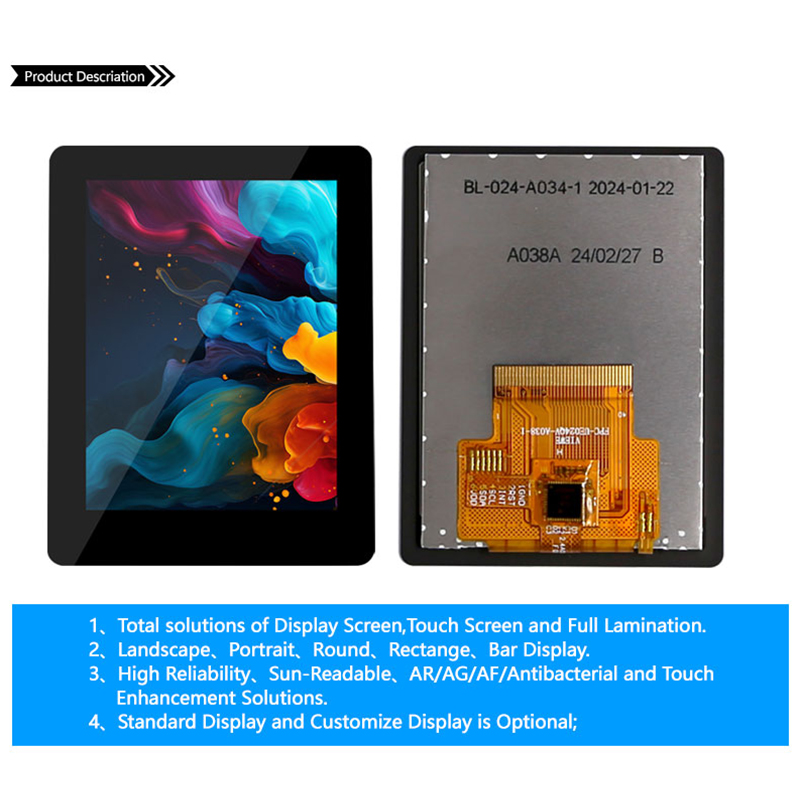 Tft Display 2.4 - 2.4 inç 240X320 IPS MCU SPI