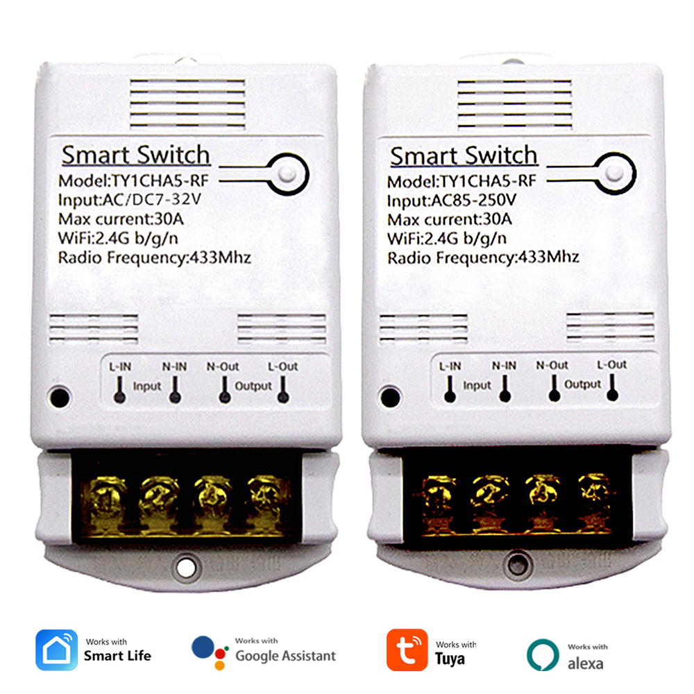 Ir Remote Module - Wifi 30A Röle Modülü 85-250V 220V