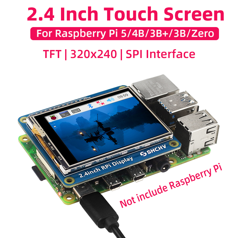 Tft Display 2.4 - SHCHV 2.4 Inç Dokunmatik Ekran Raspberry