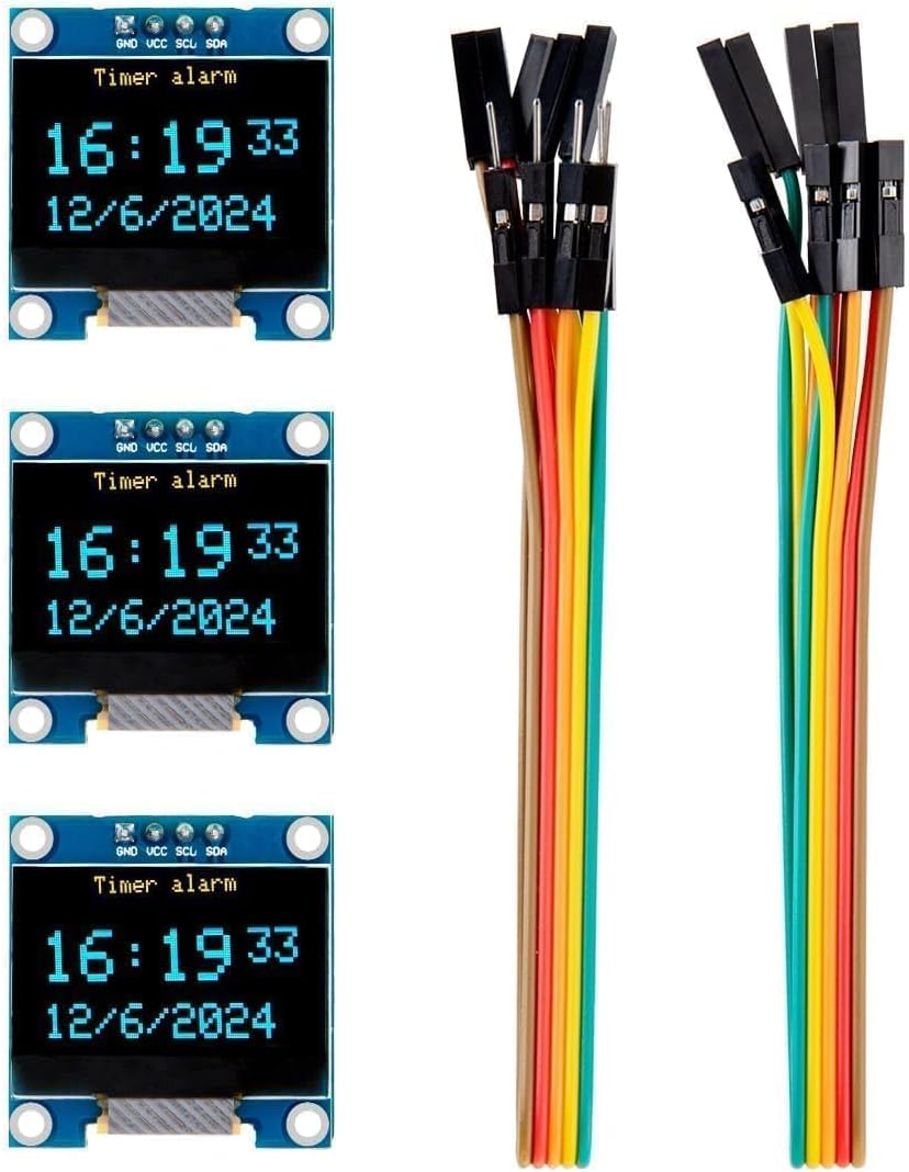 Oled Display 0.96 - 3 adet 0.96 inç OLED ekran