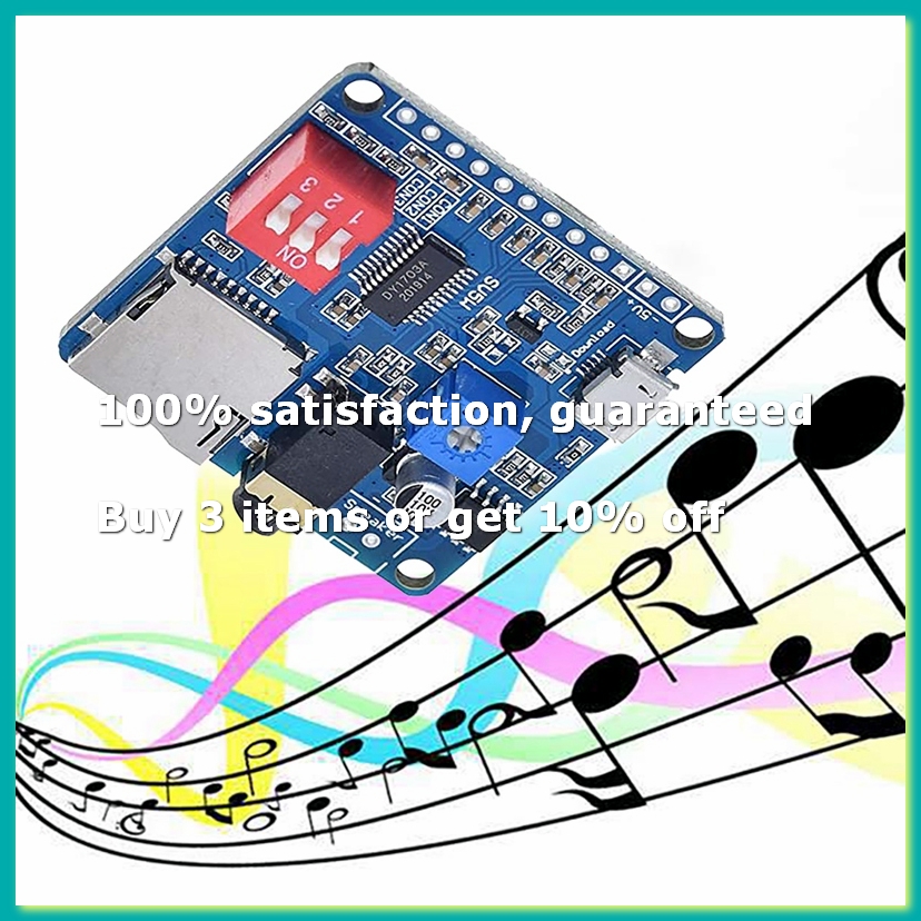 Sd Card Module - MP3 Müzik Çalar için DY-SV5W Ses