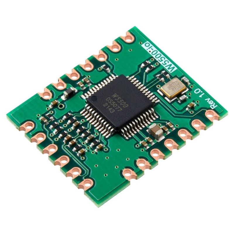 Ethernet W5500 - AB42-W5500-Io Ethernet Modülü SPI Arayüzü Kompakt