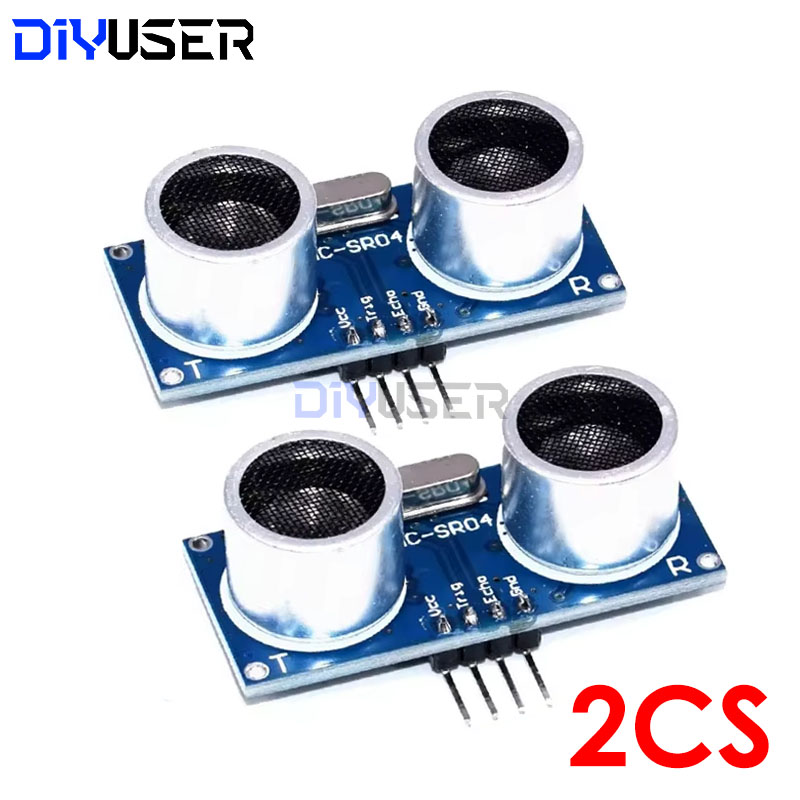 Ultrasonic Sensor Hc-Sr04 - DIYUSER 2 adet Ultrasonik Modül HC-SR04