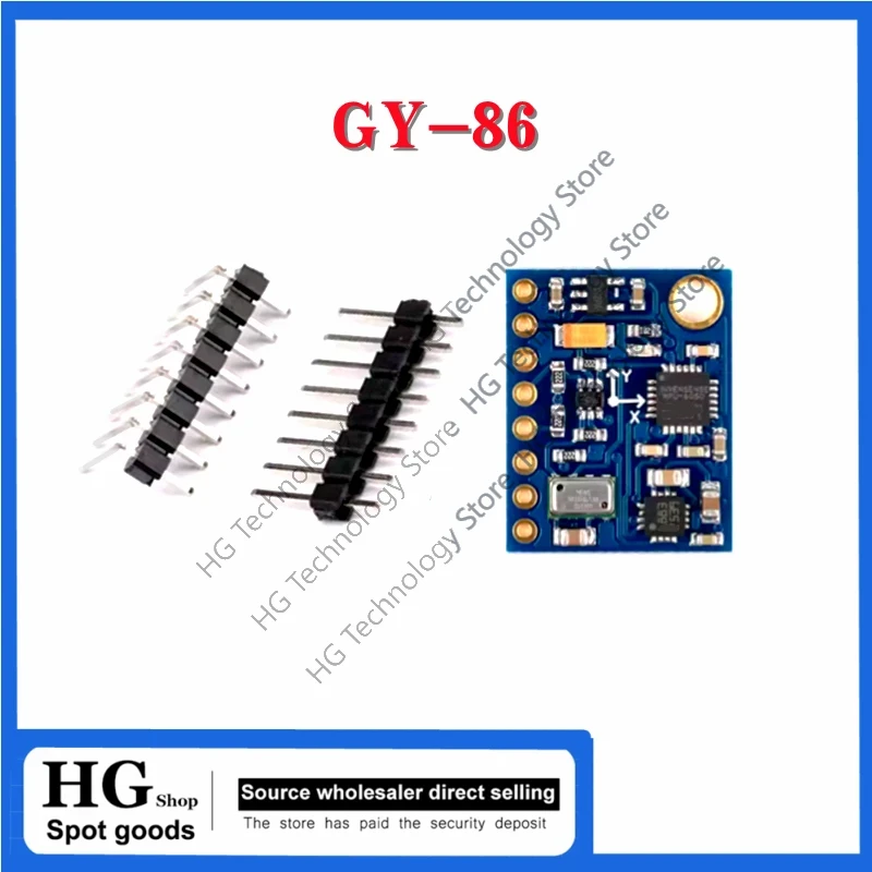 Mpu6050 - GY-86 10DOF MS5611 HMC5883L MPU6050 uçuş