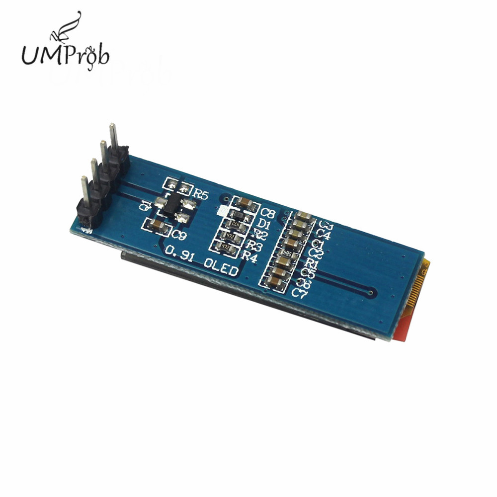 0.91 İnç 128x32 IIC I2C Beyaz  - Ssd1306 incelemesi ve fiyatı