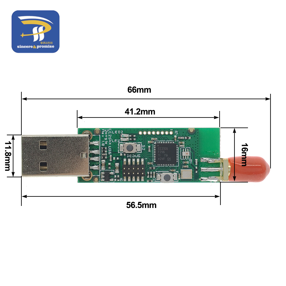 Sniffer Çıplak Kart Paket Prot - Zigbee Cc2531 incelemesi ve fiyatı