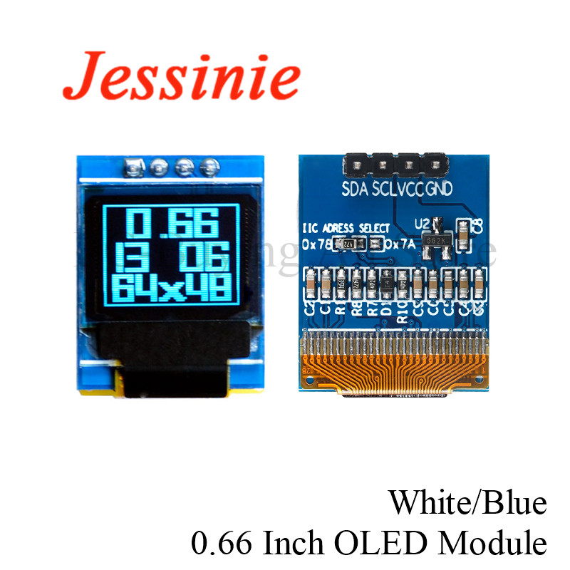 0.66 inç OLED LCD Ekran Modülü - Ssd1306 incelemesi ve fiyatı
