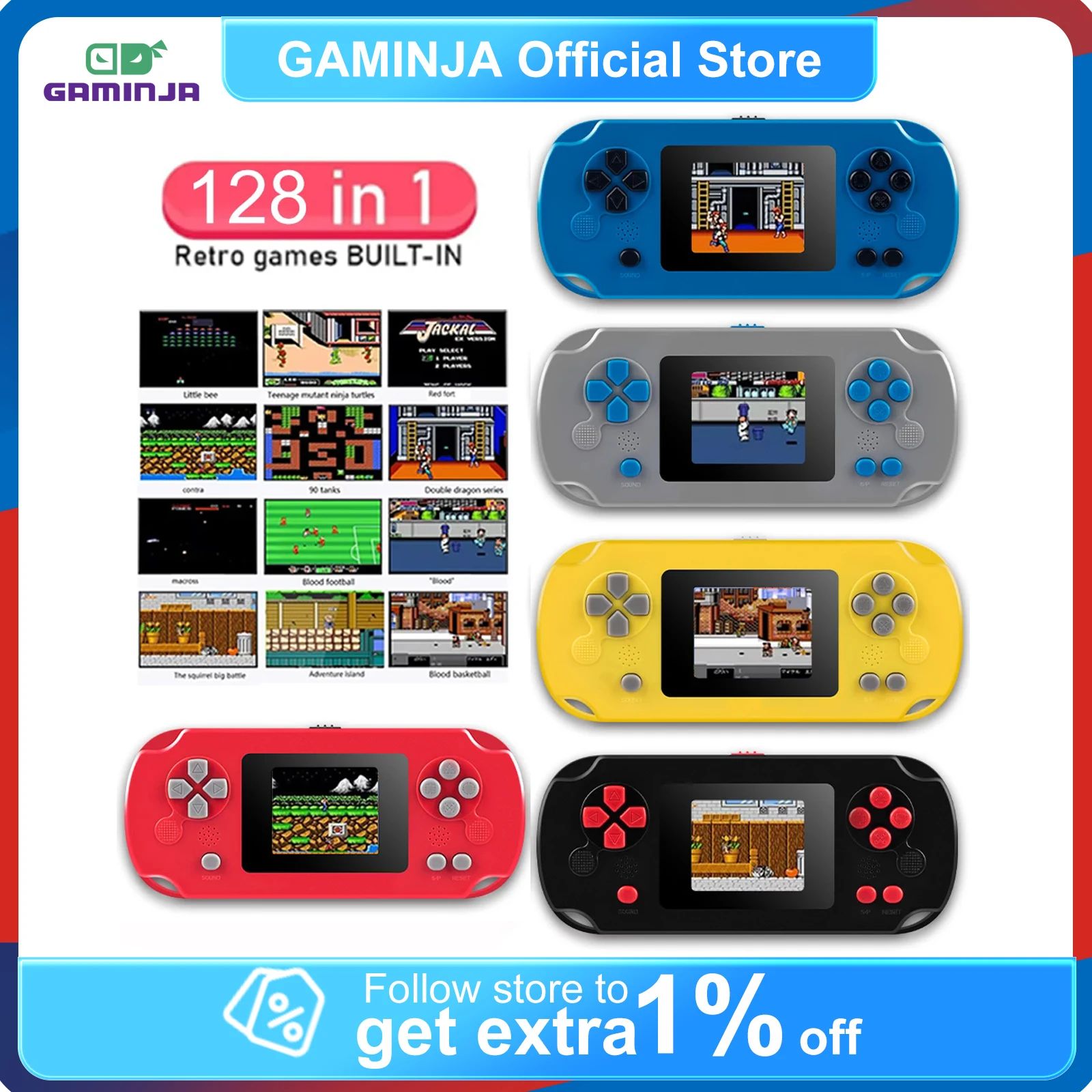 GAMINJA GC31 Klasik Retro Oyun - Tft Display 2.4 incelemesi ve fiyatı