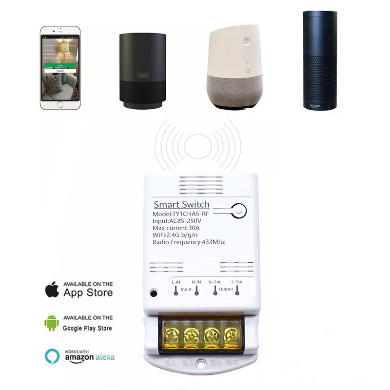 Wifi 30A Röle Modülü 85-250V 2 - Ir Remote Module incelemesi ve fiyatı
