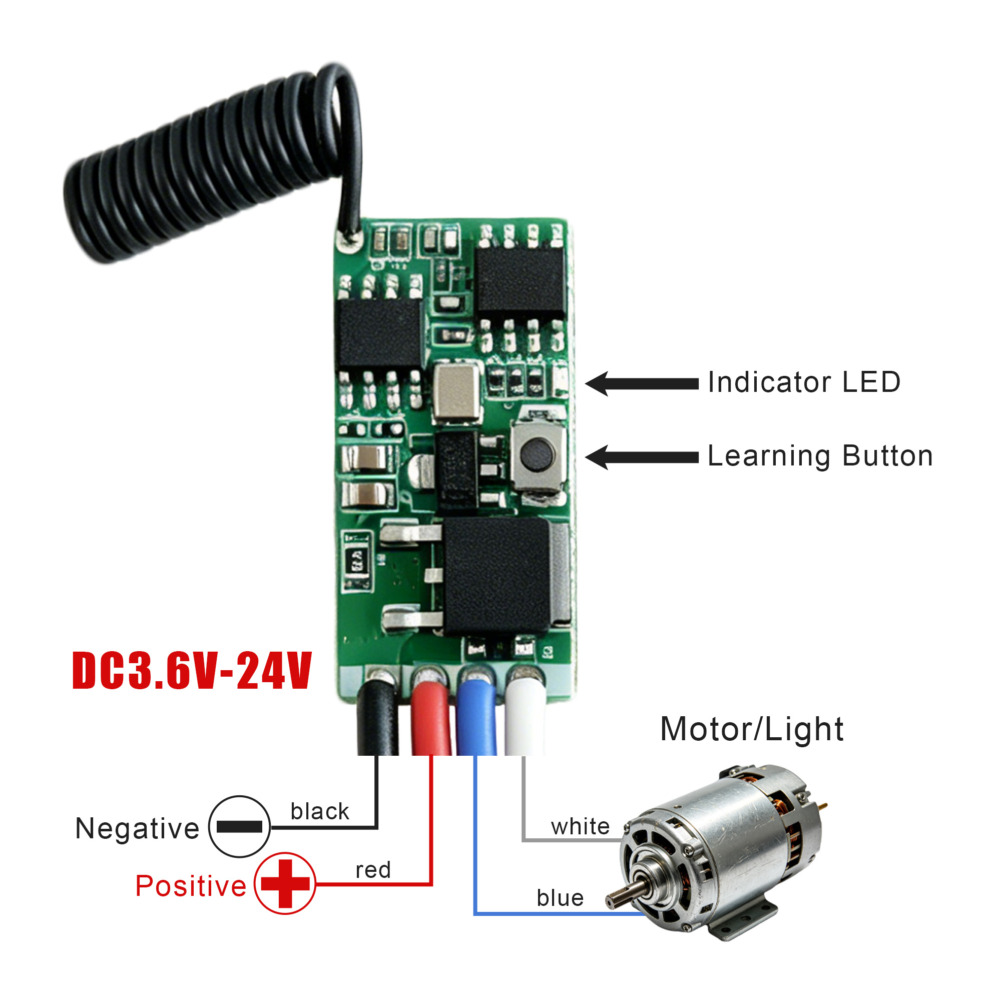 DC 3.7V-24V 433MHz Mini Kablos - Joystick Module incelemesi ve fiyatı
