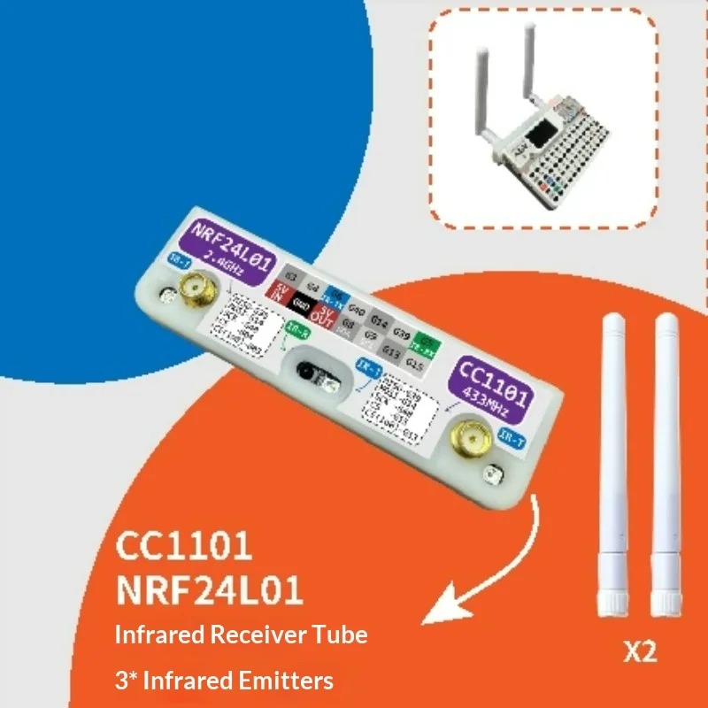 M5Stack CardPuter 3'ü 1 Arada  - Nrf24L01 incelemesi ve fiyatı