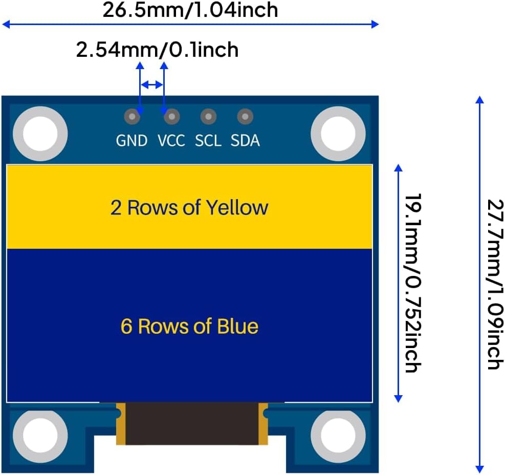 3 adet 0.96 inç OLED ekran mod - Oled Display 0.96 incelemesi ve fiyatı