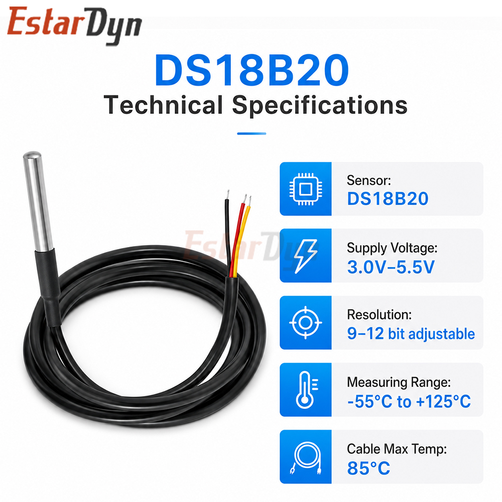 Estardyn DS18B20 Su Geçirmez D - Ds18B20 incelemesi ve fiyatı