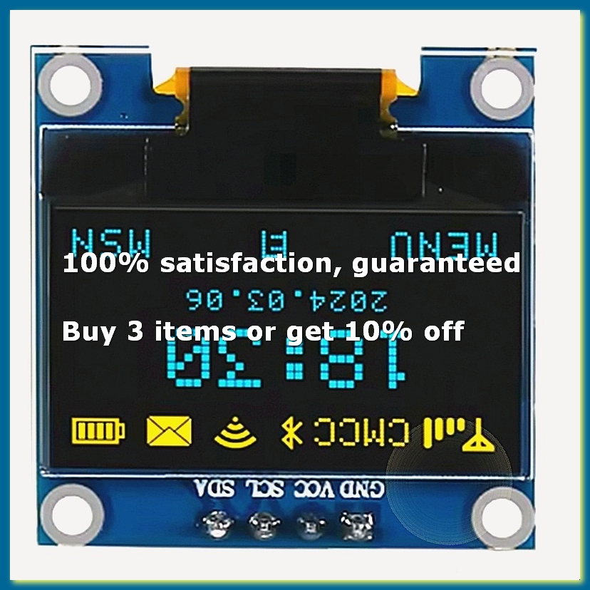 0.96 İnç OLED Ekran Modülü I2C - Oled Display 0.96 incelemesi ve fiyatı