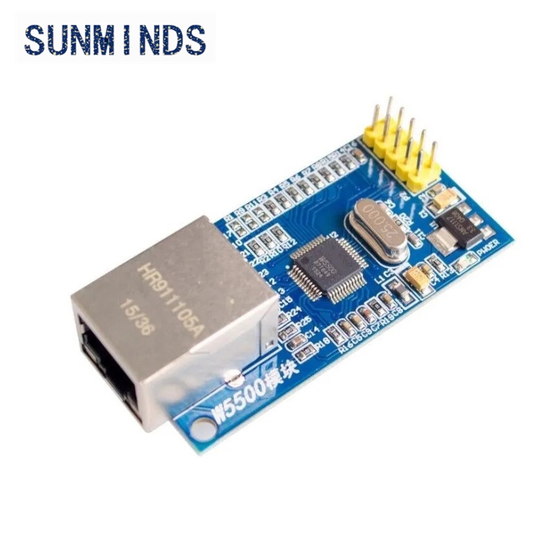 1 adet W5500 Ethernet ağ modül - Ethernet W5500 incelemesi ve fiyatı