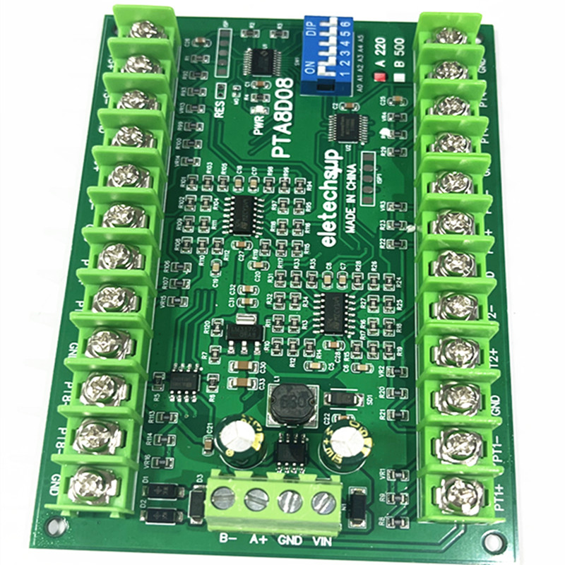 PTA8D08 8AI RS485 Analog Giriş - Ds18B20 incelemesi ve fiyatı