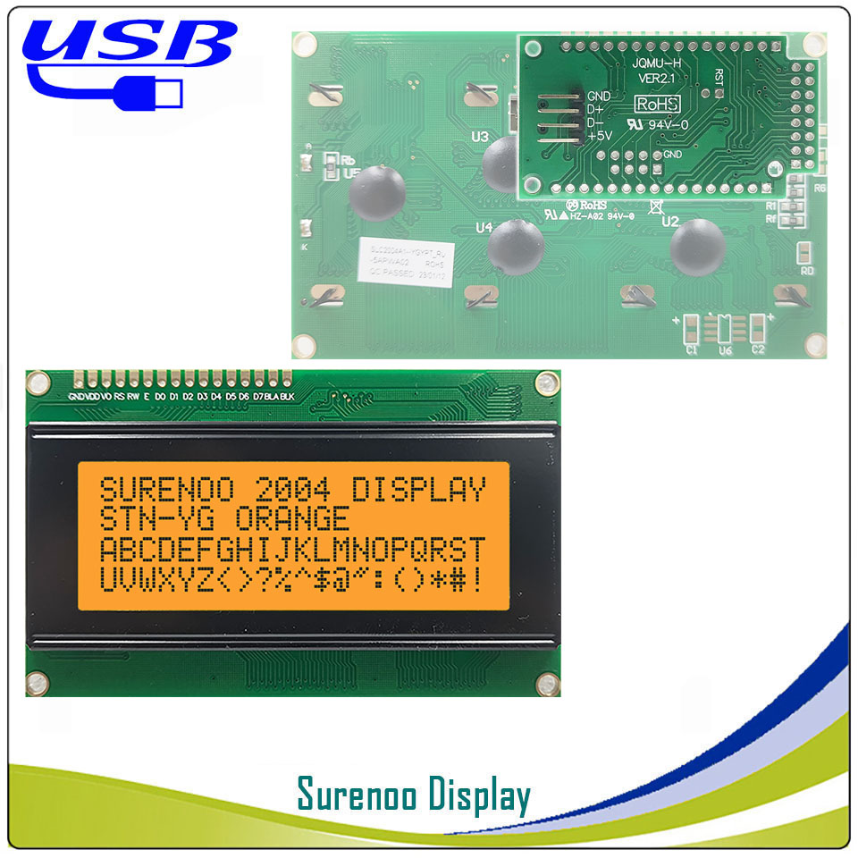 Surenoo LCD2USB USB 204 20X4 2 - Lcd 1602 incelemesi ve fiyatı