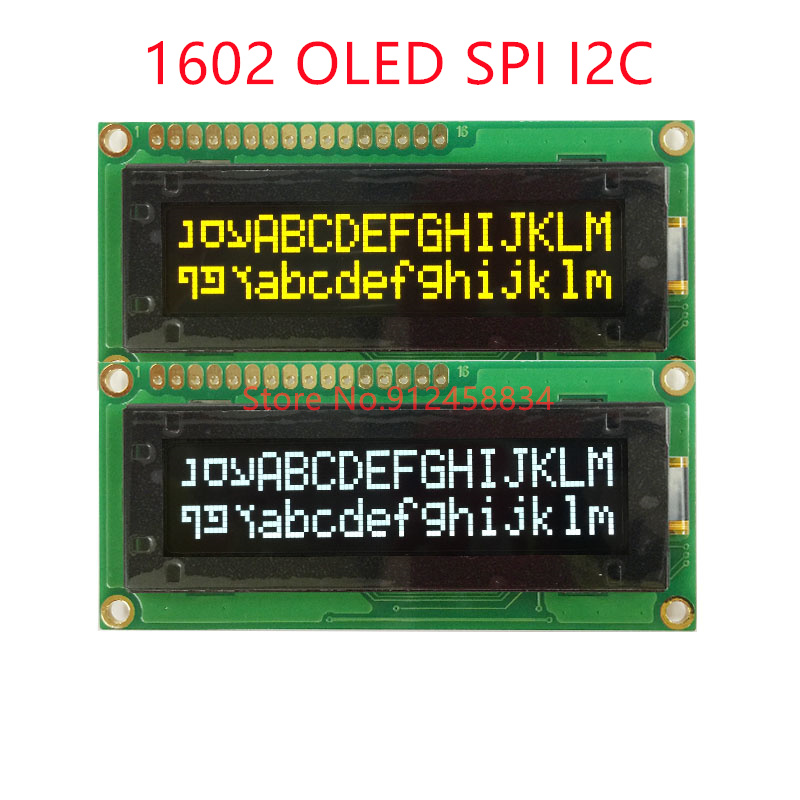 1602 16X2 OLED SPI I2C 3.3v ve - Lcd 1602 incelemesi ve fiyatı