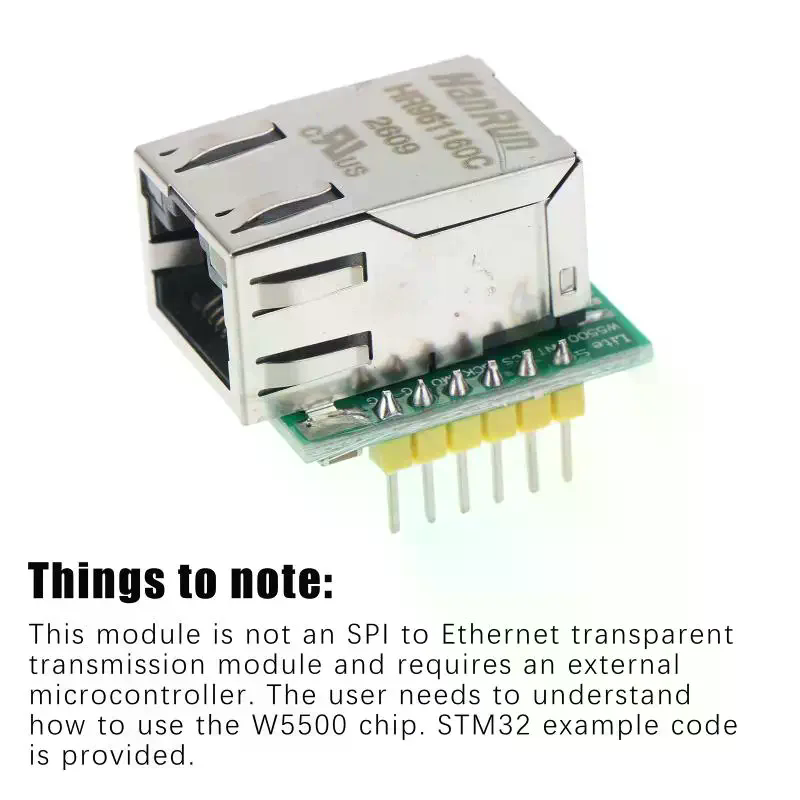 Elektronik USR-ES1 W5500 Çip Y - Ethernet W5500 incelemesi ve fiyatı