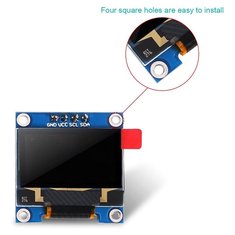 A37T-4 Adet 0.96 Inç OLED Ekra - Oled Display 0.96 incelemesi ve fiyatı