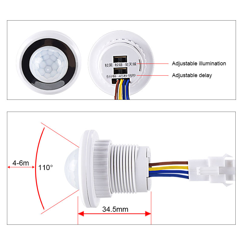 İnsan vücudu sensör dedektörü  - Pir Motion Sensor incelemesi ve fiyatı