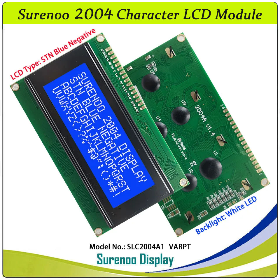 Surenoo 204 20X4 2004 Karakter - Lcd 1602 incelemesi ve fiyatı